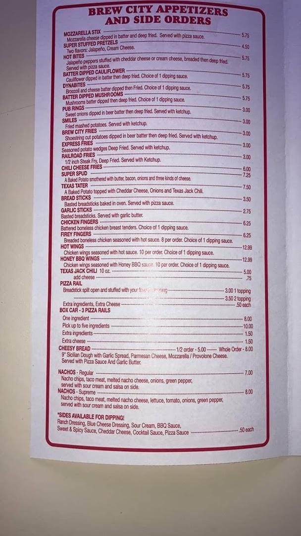 Pizza Express Menu image 3
